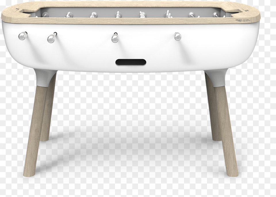 The Pure Foosball Table 0 Baby Foot Blanc Design, Furniture, Tub, Bed, Bathing Free Png Download