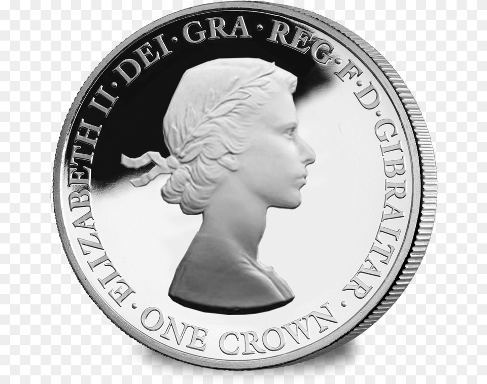 The Queens 90th Birthday Set Of 5 Silver Crowns Elizabeth Ii, Adult, Female, Person, Woman Png Image