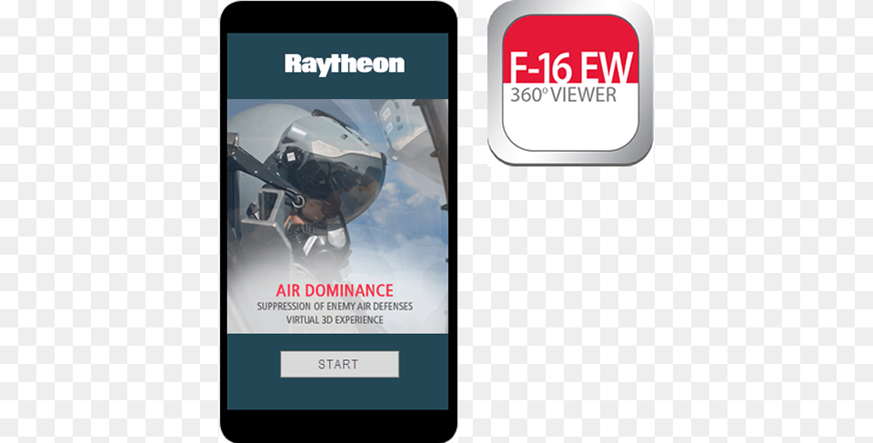 The Quotraytheon F 16 Ew 360 Vr Experiencequot App Puts You Parallel, Electronics, Phone, Mobile Phone, Adult Free Png