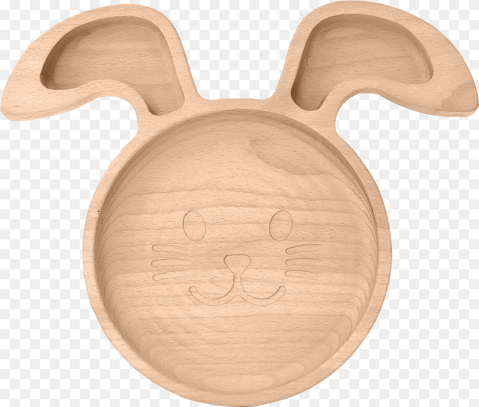 The Rabbit Plate, Cutlery, Spoon, Wood, Pottery Free Transparent Png