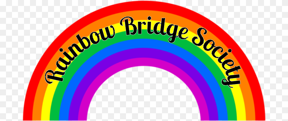The Rainbow Bridge Society Recognizes All Those Who Circle, Logo, Nature, Outdoors, Sky Free Png Download