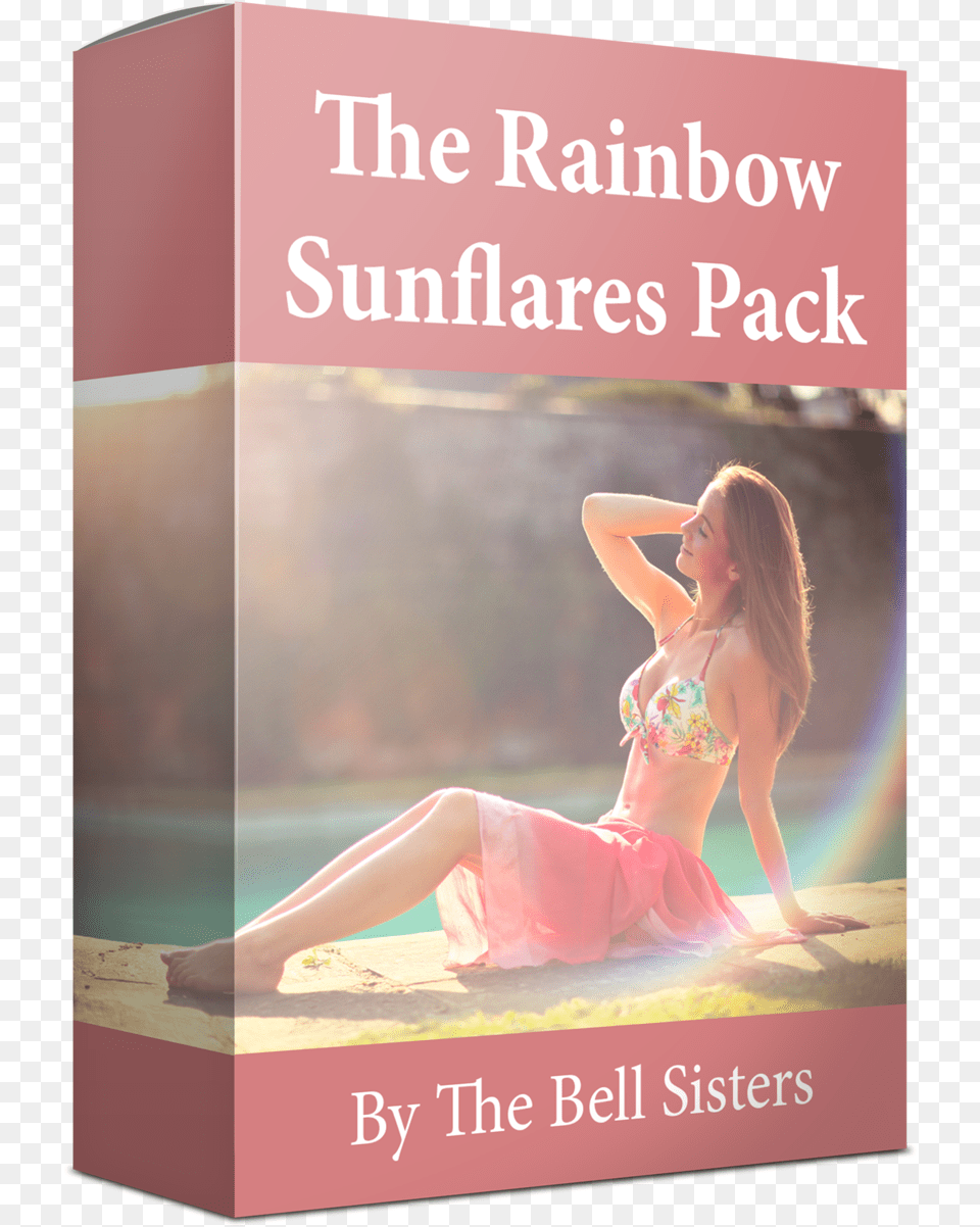 The Rainbow Sunflares Pack Flyer, Book, Clothing, Dress, Person Free Transparent Png