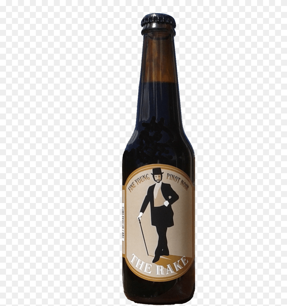 The Rake Pinot Noir, Alcohol, Beer, Beer Bottle, Beverage Png Image