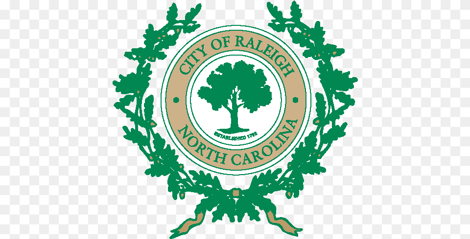 The Raleigh Ringers About City Of Raleigh Nc Logo, Green, Plant, Tree, Vegetation Free Png