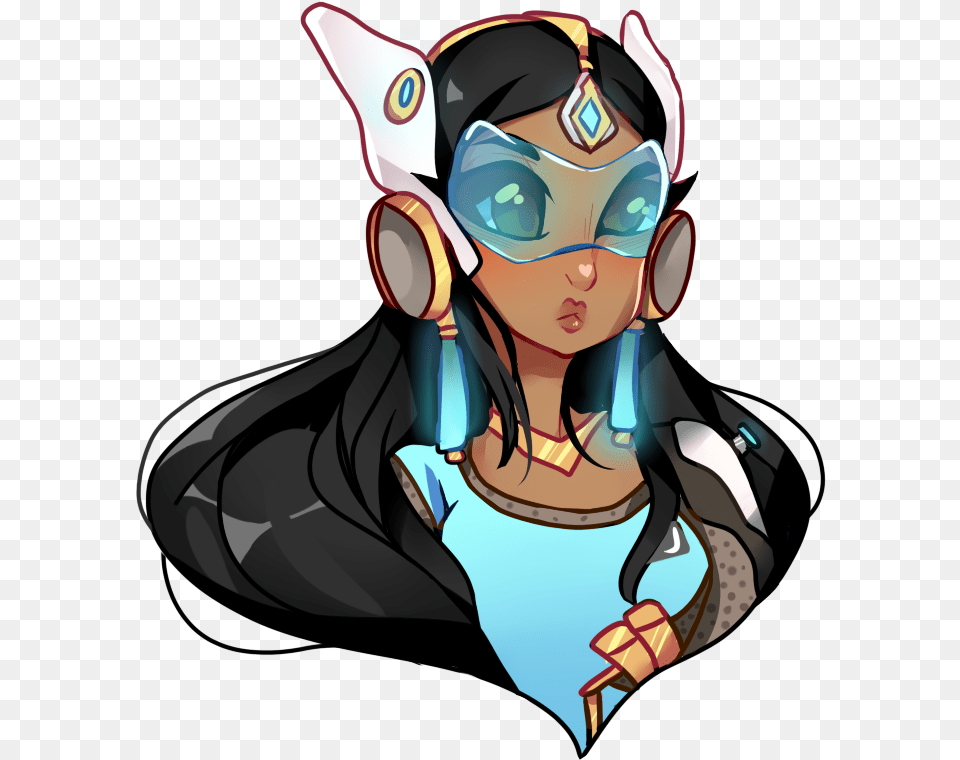 The Real Protar Overwatch Fan Art Symmetra, Publication, Book, Comics, Adult Free Transparent Png