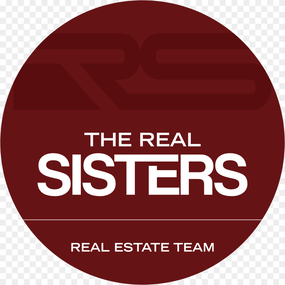 The Real Sisters Team Circle, Advertisement, Poster, Logo, Maroon Free Png Download