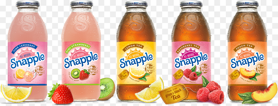 The Real Taste Snapple Peach Tea 12 Pack 16 Fl Oz Bottles, Beverage, Juice, Alcohol, Beer Free Png