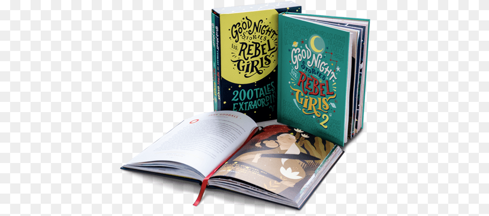 The Rebel Gift Box Good Night Stories For Rebel Girls 2 Book, Novel, Publication Free Png