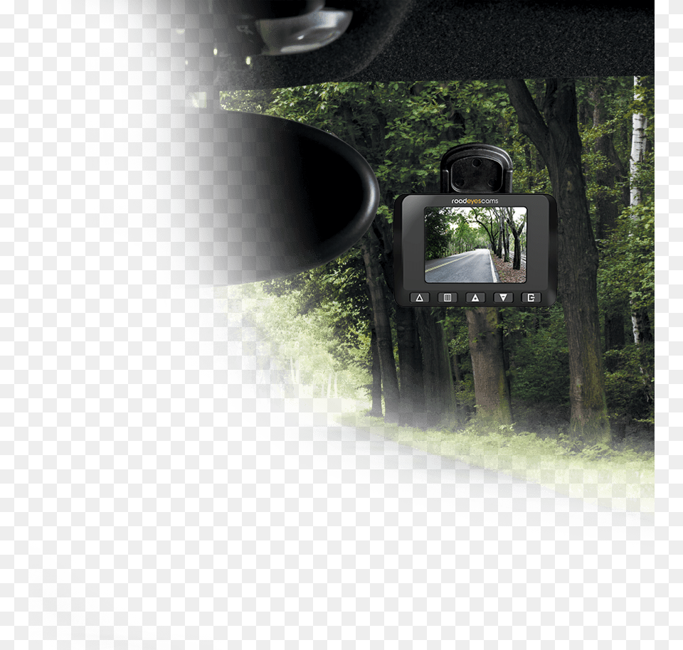 The Recneo Full Hd Is An Automatic And Autonomous On Board Tree, Camera, Road, Plant, Video Camera Free Transparent Png