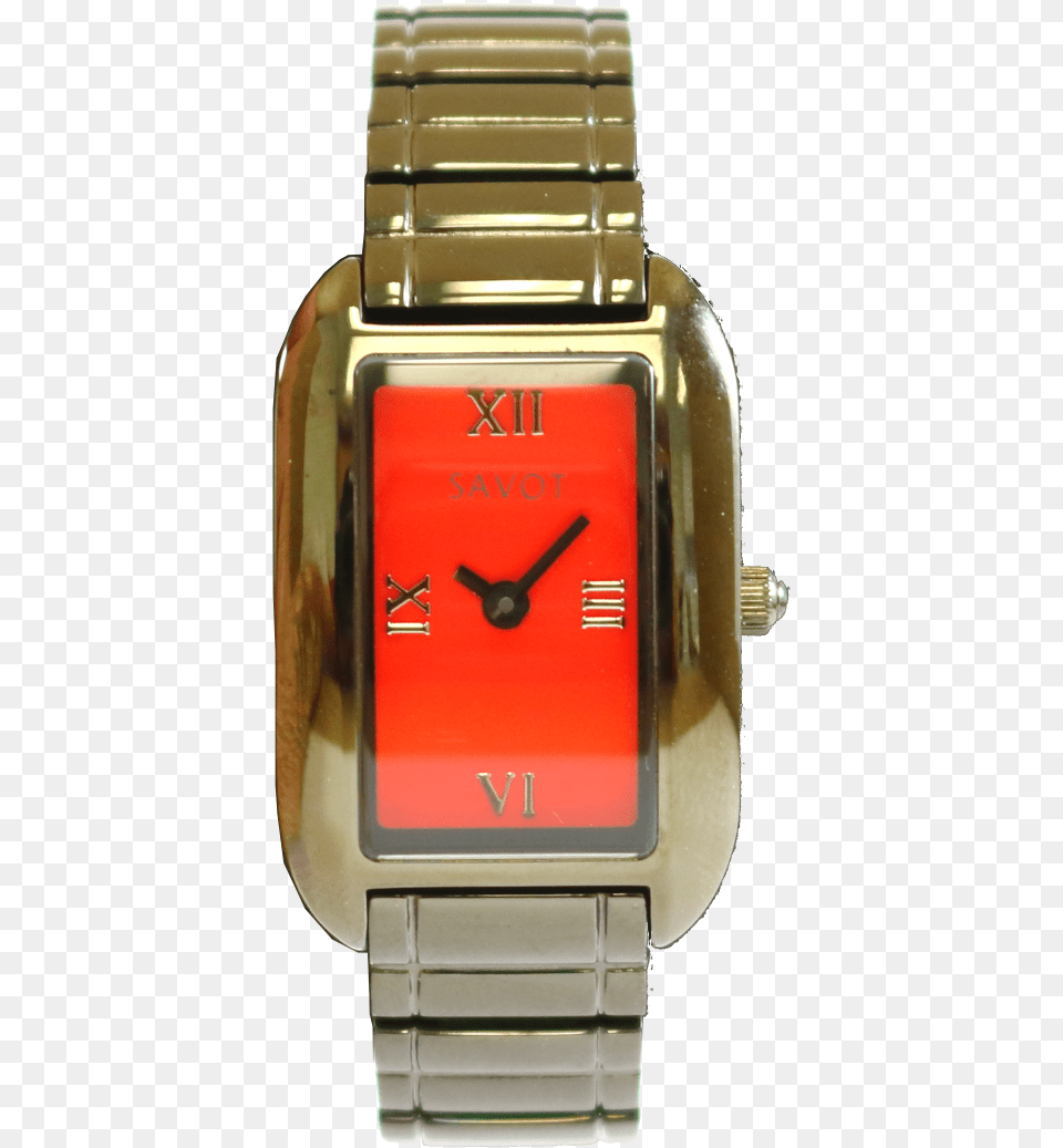 The Red Amp Black Model From Our Savot Femme Collection Analog Watch, Arm, Body Part, Person, Wristwatch Free Png Download