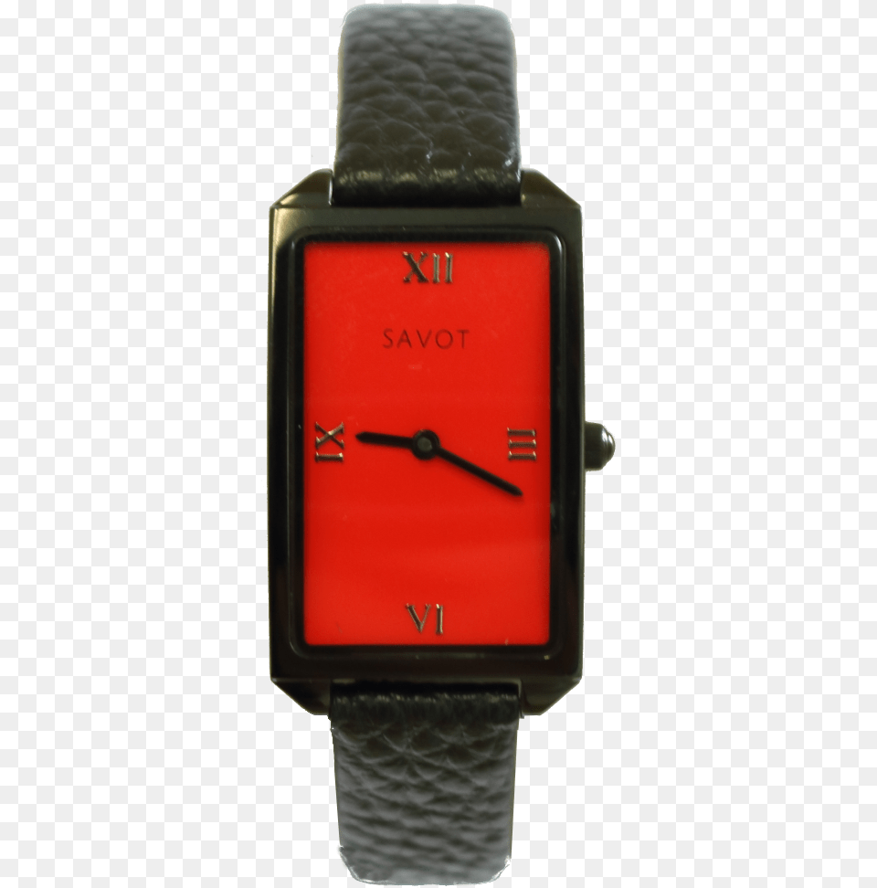 The Red Amp Black Model From Our Savot Lady Collection Analog Watch, Arm, Body Part, Person, Wristwatch Free Png Download