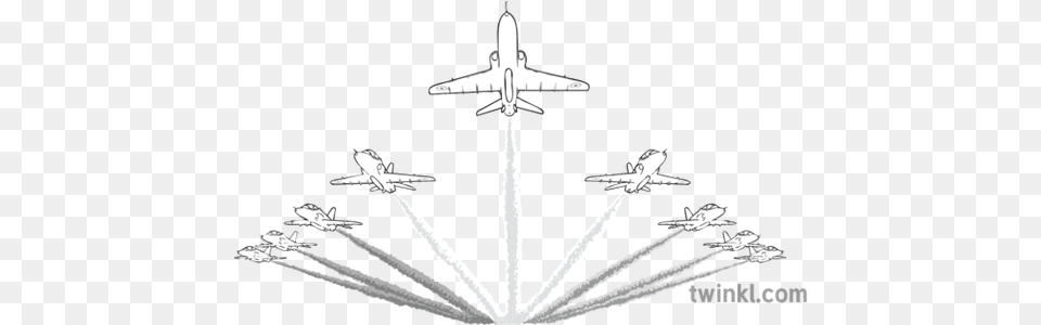 The Red Arrows Black And White Illustration Twinkl Red Arrows Line Drawing, Chandelier, Lamp, Aircraft, Airplane Png