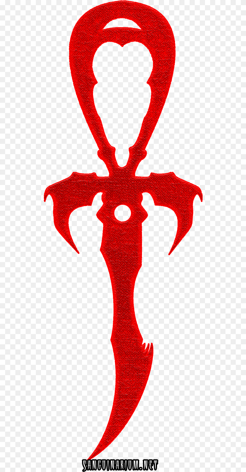 The Red Legacy Ankh The Symbol Of The Vampire World Weapon, Blade, Dagger, Knife Png