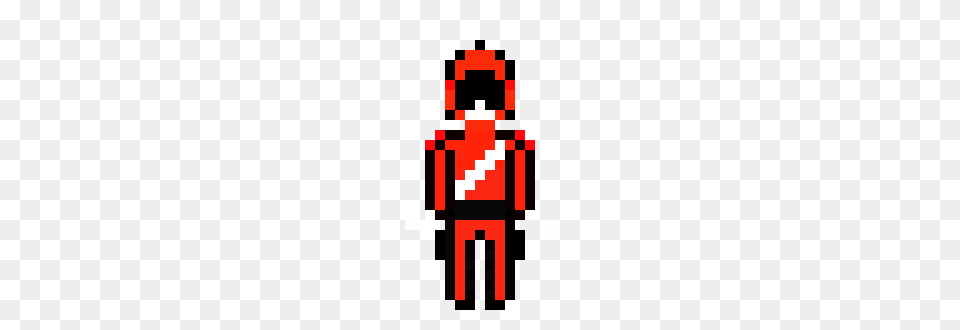 The Red Power Ranger Pixel Art Maker Png