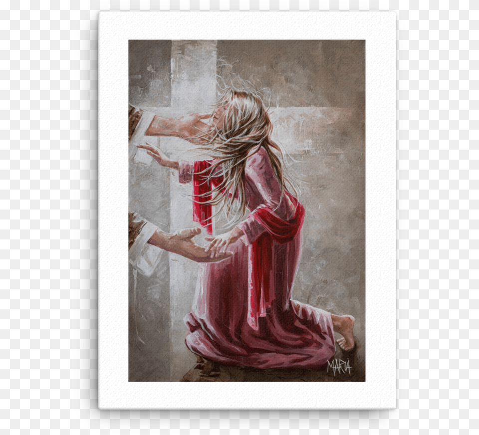 The Red Scarf Jesus, Adult, Person, Woman, Female Free Transparent Png