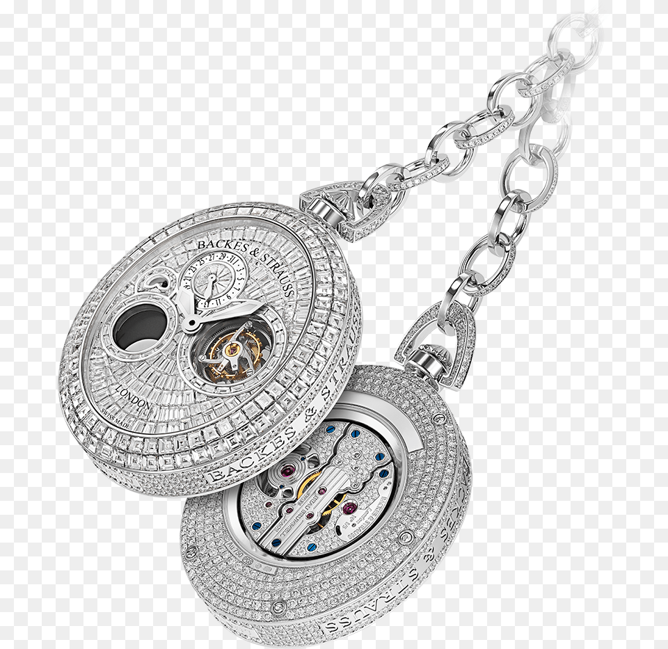 The Regent Beau Brummell Tourbillon Pocket Watch Watch, Accessories, Pendant, Jewelry, Necklace Free Png