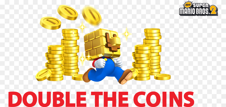 The Release Of New Super Mario Bros New Super Mario Bros 2 Gold Mario, Treasure, Game Png Image
