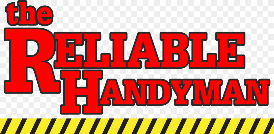 The Reliable Handyman Logo Carmine, Scoreboard, Text Free Png Download