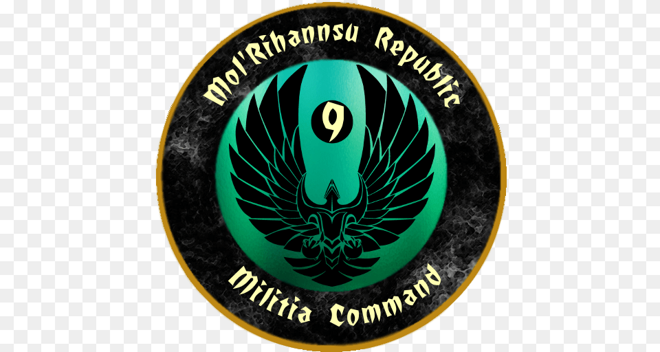 The Republic 9th Militia Romulan, Emblem, Logo, Symbol, Ball Free Png