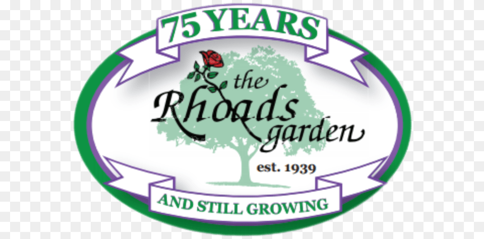 The Rhoads Garden Label, Text Png Image