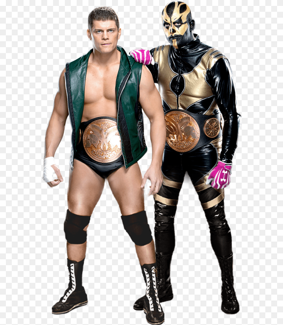 The Rhodes Brothers Cody Rhodes And Goldust, Clothing, Costume, Person, Adult Free Png