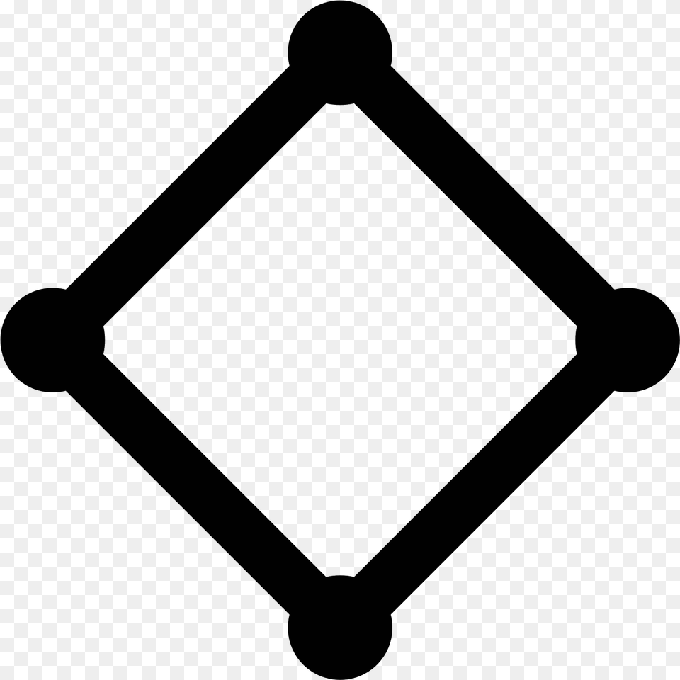 The Rhombus Is The Typical Shape Of Most Modern Baseball Modern Shapes, Gray Free Png