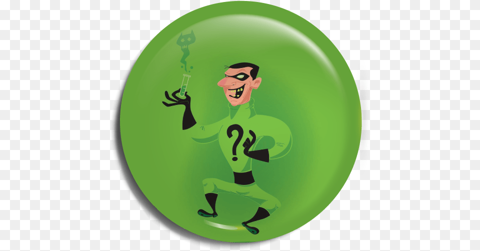 The Riddler, Balloon, Green, Face, Head Png Image