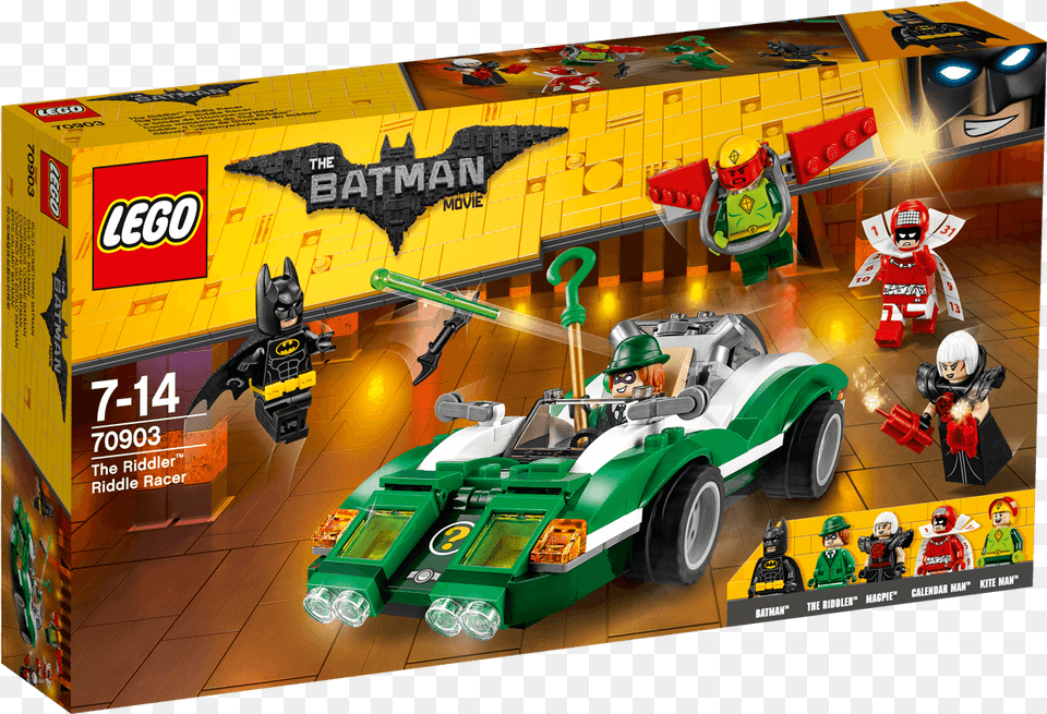 The Riddler Riddle Racer Lego Batman Movie Sets 2017, Wheel, Machine, Toy, Person Free Transparent Png