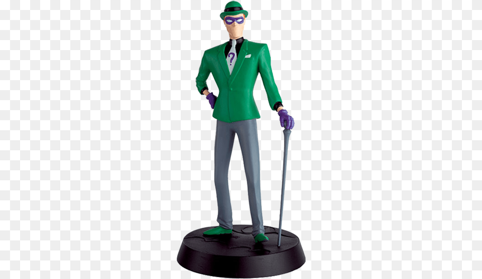 The Riddler Riddler Animated Series, Figurine, Adult, Suit, Person Png