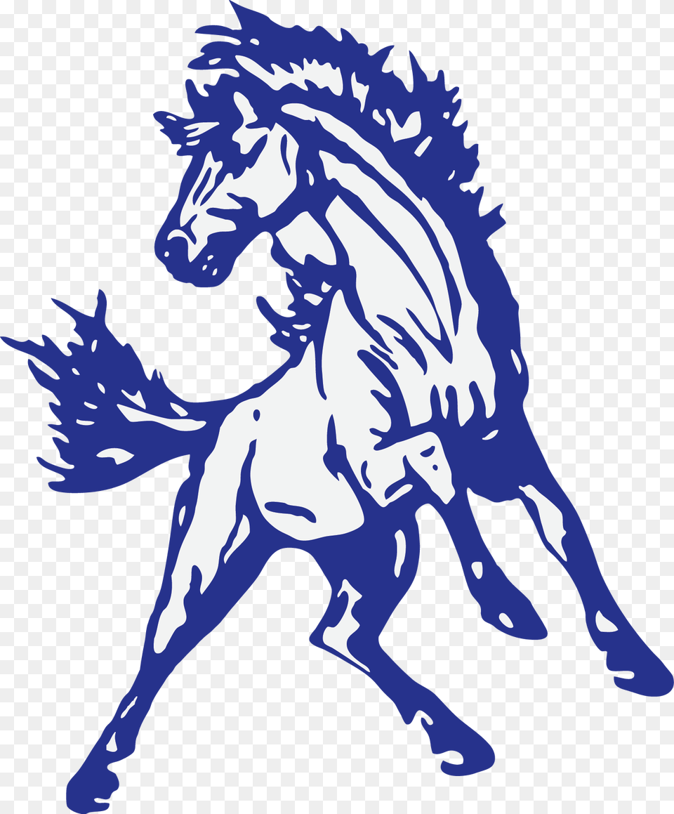 The Ridgeview Mustangs Richmond Secondary School Logo, Art, Animal, Mammal, Horse Png