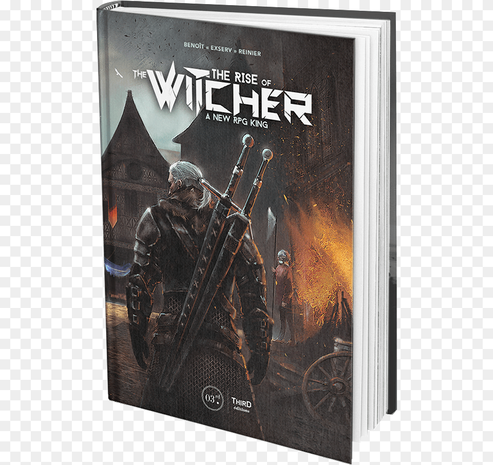 The Rise Of Witcher A New Rpg King Rise Of The Witcher A New Rpg King, Book, Publication, Advertisement, Poster Png Image