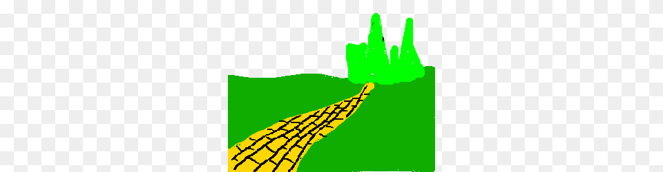 The Road To Oz Paved With Yellow Brick, Green, Person, Outdoors, Nature Png