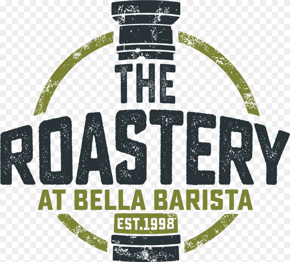 The Roastery At Bella Barista Roastery Logo, Architecture, Building, Factory, Ammunition Free Transparent Png