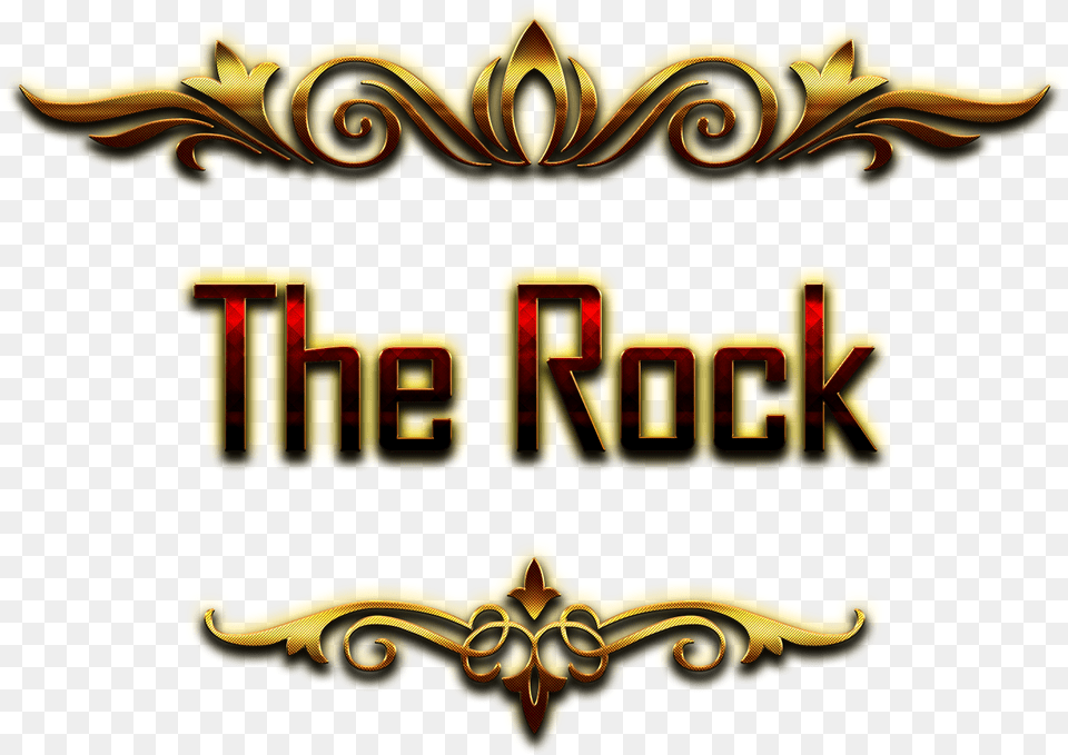 The Rock Decorative Name Yogesh Name, Logo, Symbol, Emblem Png Image