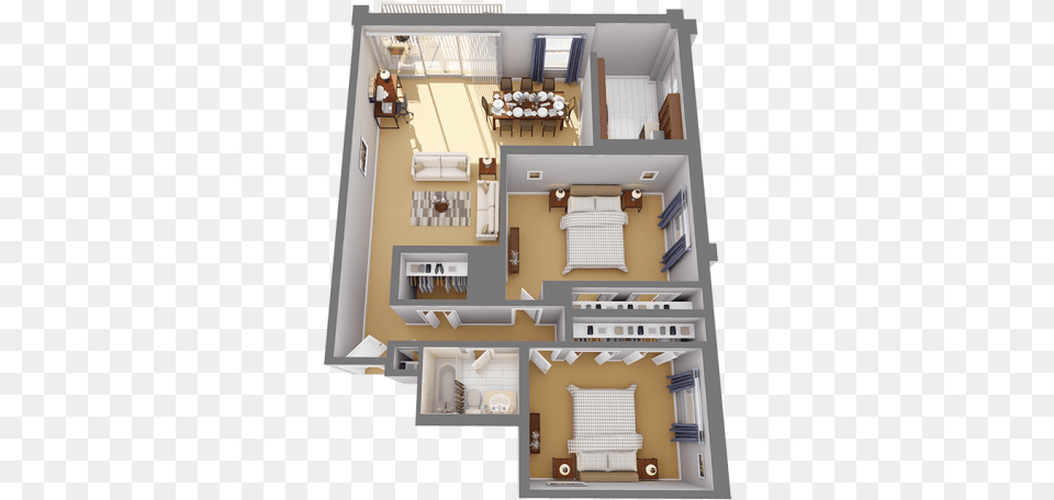 The Rockville Two Bedroom Apartment In Rockville Md 900 Sq Ft 2 Bedroom Apartment Plans, Diagram, Floor Plan Png