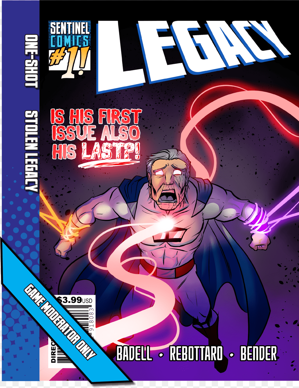 The Roleplaying Game Stolen Legacy One Shot Adventure Sentinel Comics, Book, Publication, Adult, Male Free Transparent Png