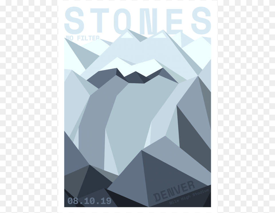 The Rolling Stones No Filter Tour Denver August Rolling Stones Tour Poster Denver 2019, Ice, Advertisement, Nature, Outdoors Free Png Download