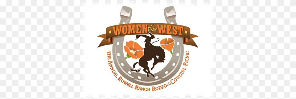 The Rowell Ranch Rodeo Cowgirl Picnic Was Created To Charreada, Logo, Emblem, Symbol Png