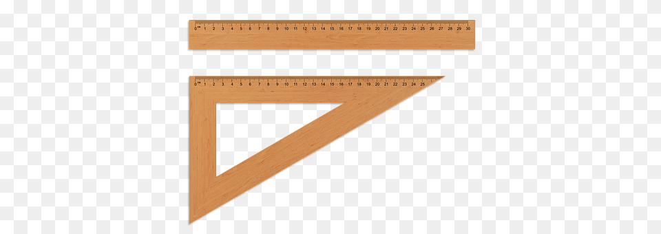 The Ruler Triangle, Wood, Plywood Free Transparent Png