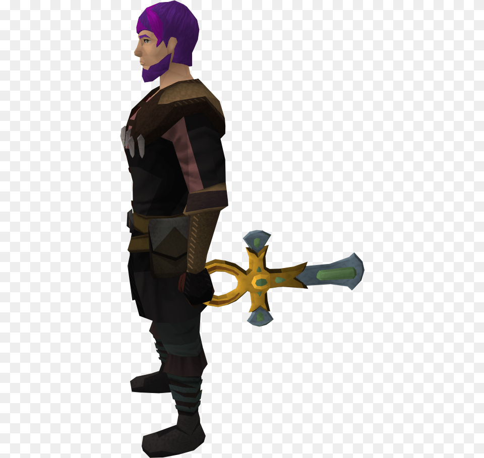 The Runescape Wiki, Person, Sword, Weapon, Blade Png Image