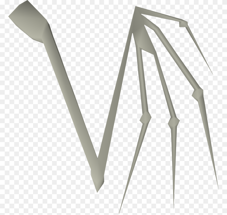The Runescape Wiki Bat Wing Bone, Cutlery, Fork, Weapon Free Transparent Png