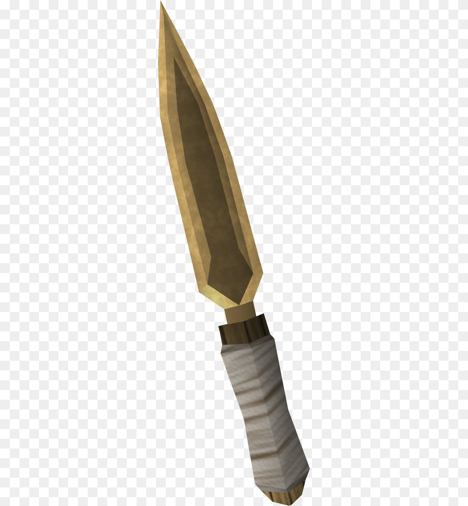 The Runescape Wiki Bronze Knife Blade, Dagger, Weapon Free Transparent Png