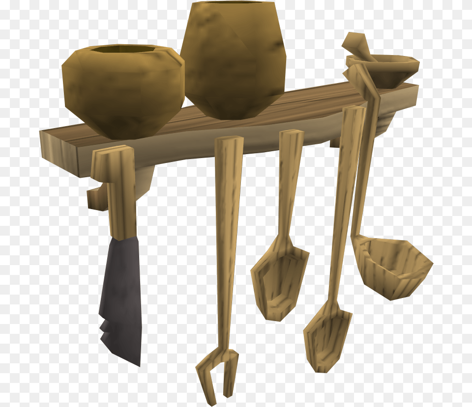 The Runescape Wiki Chair, Cutlery, Spoon, Pottery, Jar Free Png Download