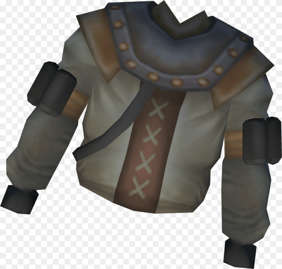The Runescape Wiki Leather Jacket, Armor Free Png