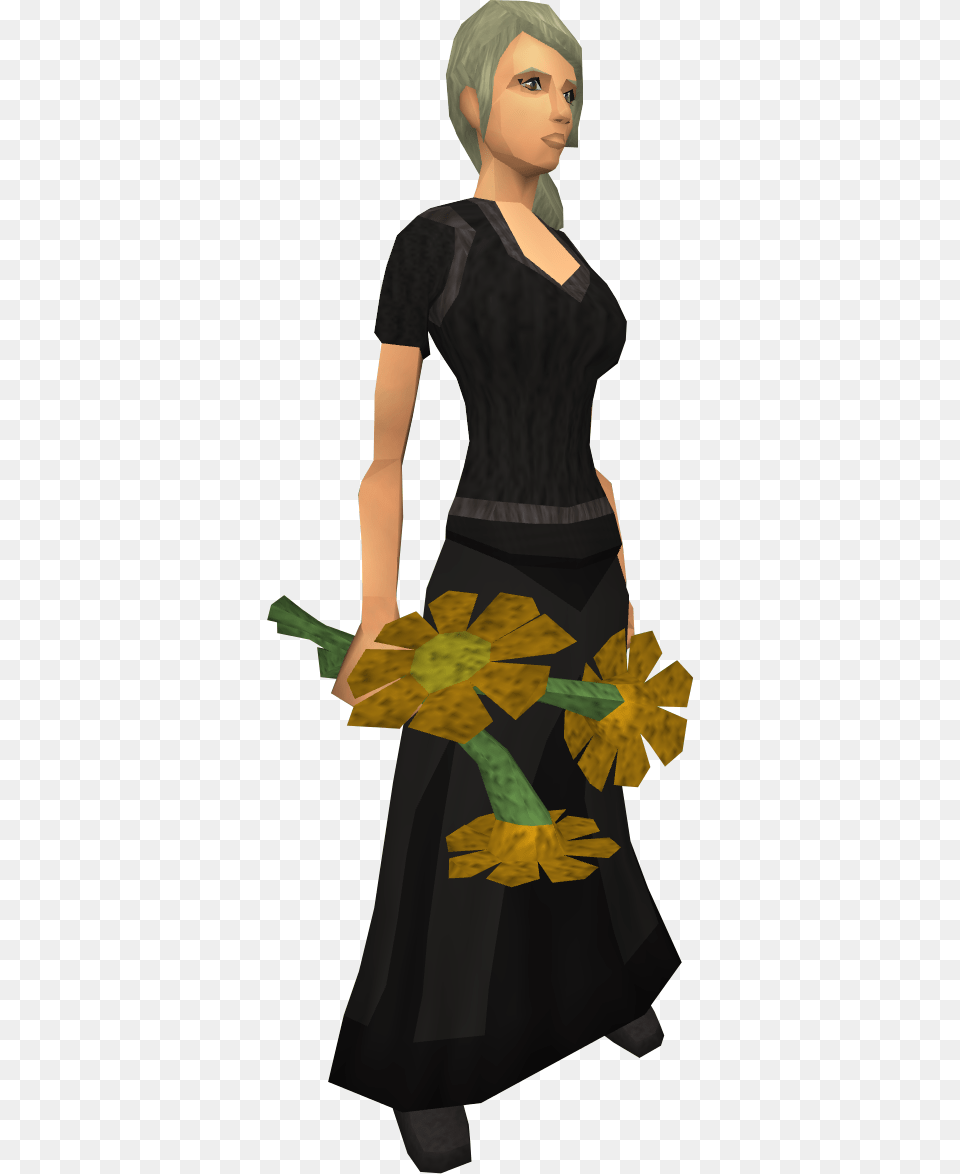 The Runescape Wiki Red, Clothing, Dress, Plant, Leaf Free Png Download