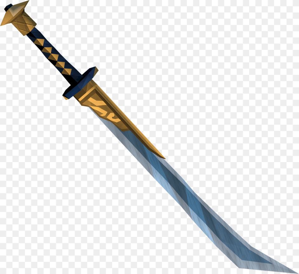The Runescape Wiki Runescape Golden Katana, Sword, Weapon, Aircraft, Airplane Png