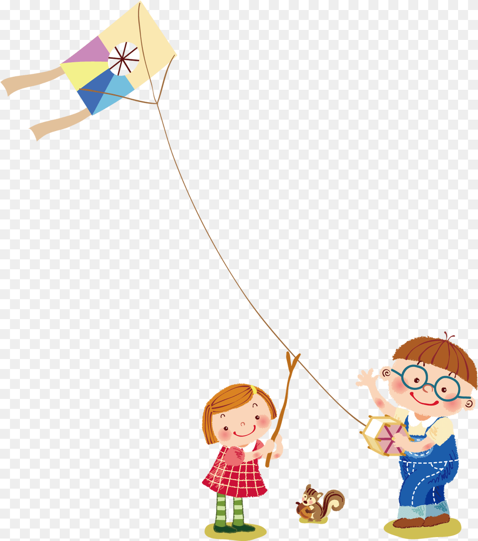 The Runner Child Children Children Kite Flying, Baby, Person, Toy, Doll Png Image