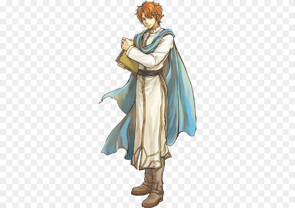 The Sacred Stones Artur Fire Emblem, Book, Comics, Publication, Person Free Png Download