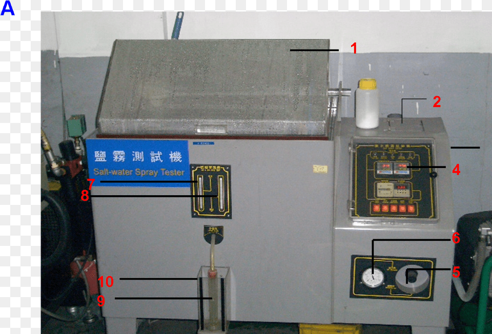 The Salt Water Spray Tester Control Panel, Machine, Computer Hardware, Electronics, Hardware Png