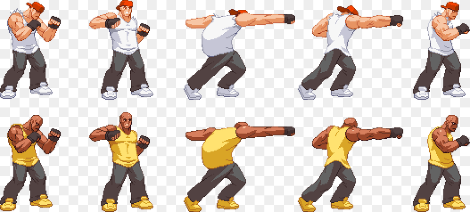 The Same Animation Used For Both Bad Guys Fat Guy 2d Pixel, Adult, Boy, Child, Person Png